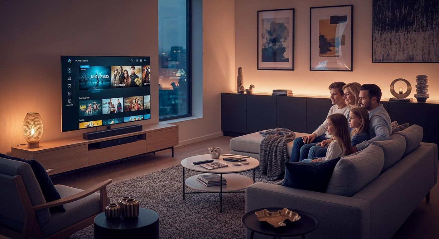 Nordic IPTV streaming background